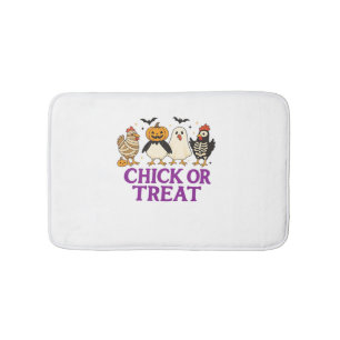 Tapis De Bain Hallobubu Halloween mignonne et Éffrayante sorcièr