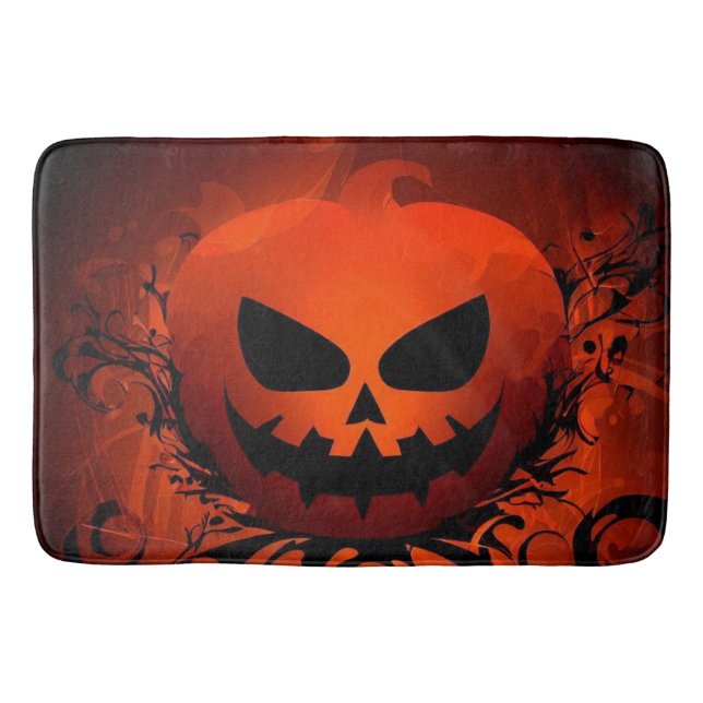 Tapis De Bain Halloween/citrouille/automne/automne (Devant)