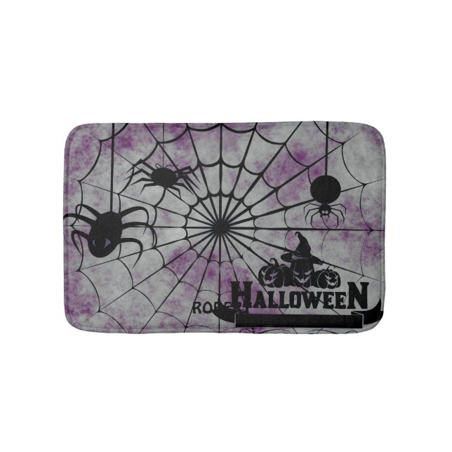 Tapis De Bain Halloween customisé personnalisé (Devant)