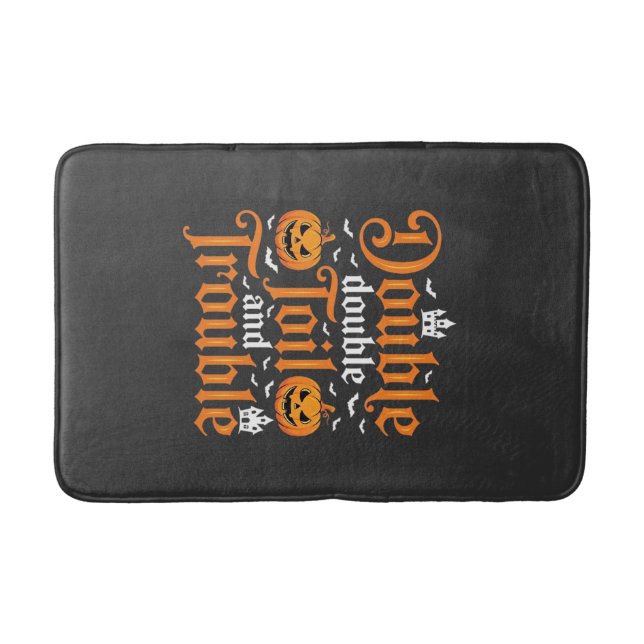 Tapis De Bain Halloween Double Double Toil and Trouble_1 (Devant)