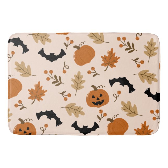 Tapis De Bain Halloween effrayant  (Devant)