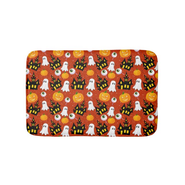 Tapis De Bain Halloween effrayant  (Devant)