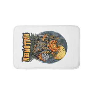 Tapis De Bain Halloween effrayant