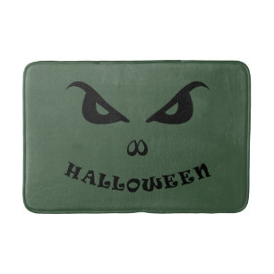 Tapis De Bain Halloween éffrayant effrayant visage