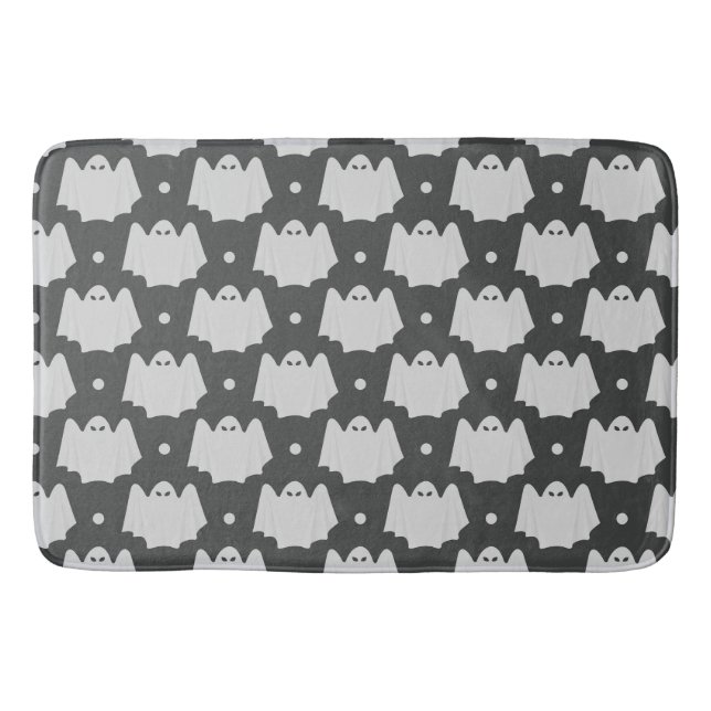 Tapis De Bain Halloween fantôme éffrayant (Devant)