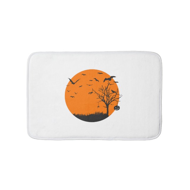Tapis De Bain Halloween Landscape Halloween (Devant)