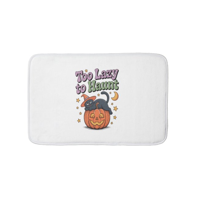 Tapis De Bain Halloween Lazy Ghost (Devant)