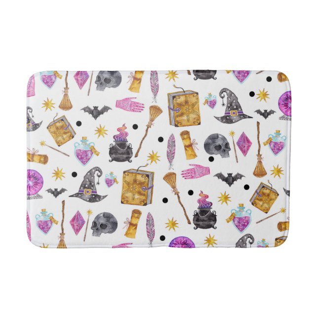 Tapis De Bain Halloween magique en Whimsical Festive (Devant)