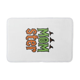 Tapis De Bain Halloween Momster Vintage Mom Conception de T-Shir