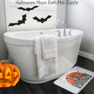 Tapis De Bain Halloween Moon-PG