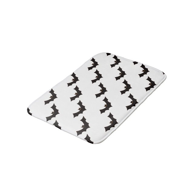 Tapis De Bain Halloween, Motif De Chauves-Fours, Trick Ou Treat, (Angle)