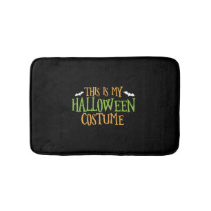 Tapis De Bain Halloween - Voici Mon Costume D'Halloween