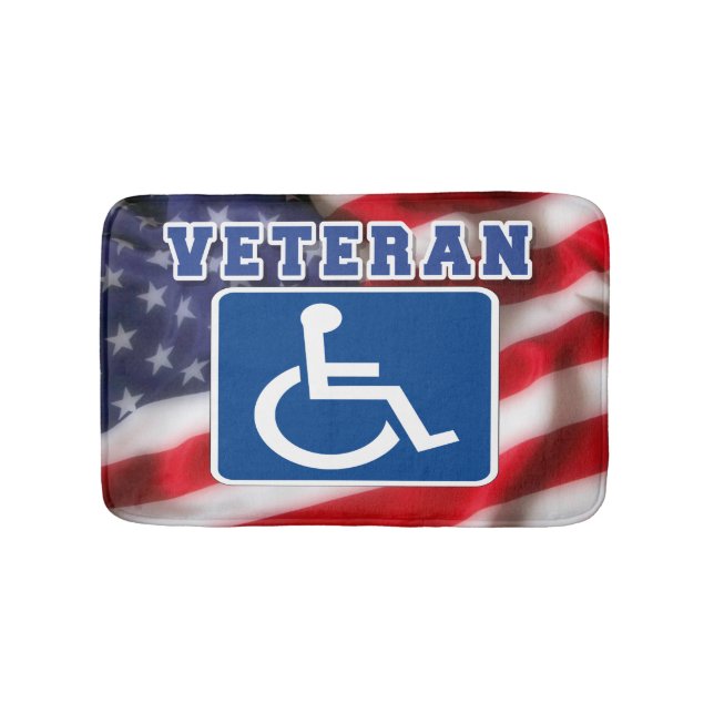 Tapis De Bain Handicap Handicap Vétérinaire États-Unis (Devant)