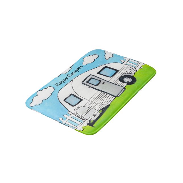 Tapis De Bain Happy Campers (Angle)