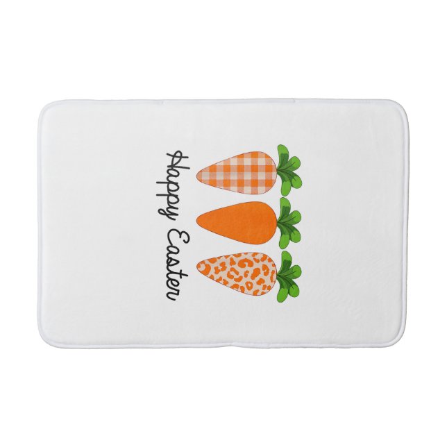 Tapis De Bain Happy Easter Carrot Cute Easter T-Shirt (Devant)