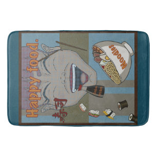 Tapis De Bain Happy food