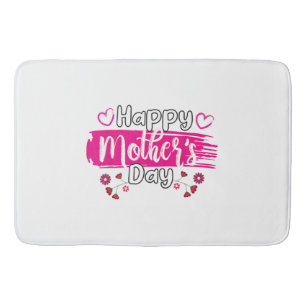 Tapis De Bain Happy Mother's Day 2025 Tshirt pour Femmes Maman G