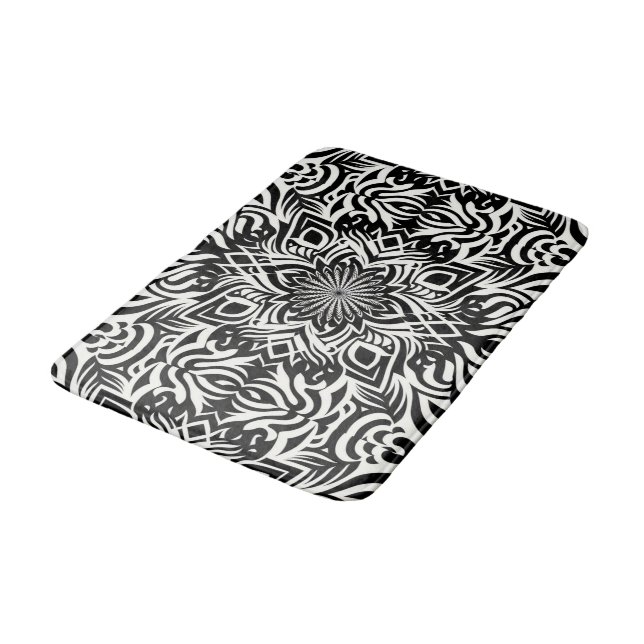 Tapis De Bain Harmonie B&W (Angle)