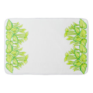Tapis De Bain 'Harmonie en vert' sur un maillot de bain