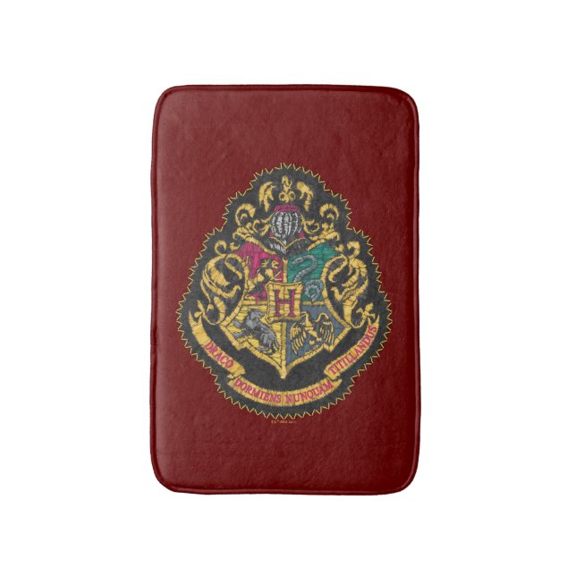 Tapis De Bain Harry Potter | Blason de Poudlard (Devant (Vertical))