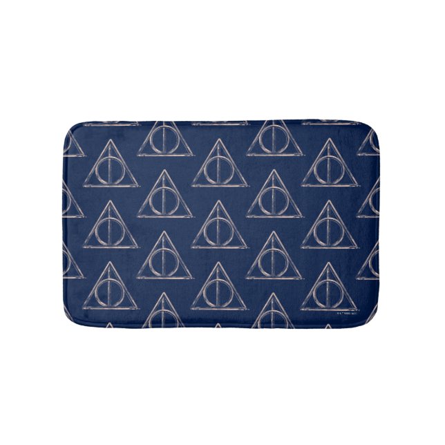 Tapis De Bain Harry Potter | Deathly Hallows Watercolor (Devant)