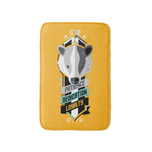Tapis De Bain Harry Potter   HUFFLEPUFF™ House Traits Sigil