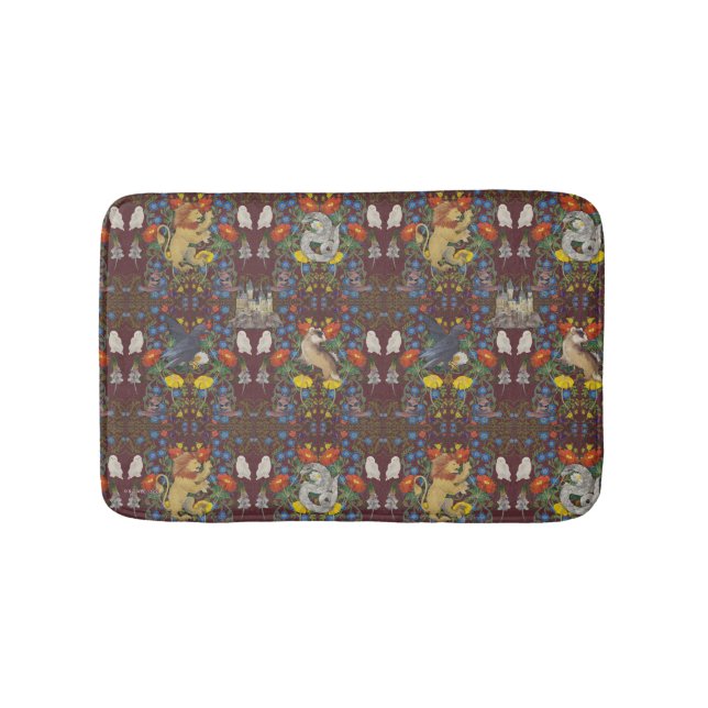 Tapis De Bain HARRY POTTER™ | Motif d'icône d'aquarelle en Bourg (Devant)