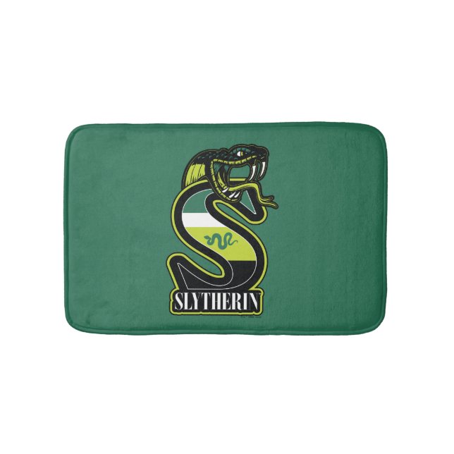 Tapis De Bain HARRY POTTER™ | SLYTHERIN™ Badge sportif (Devant)