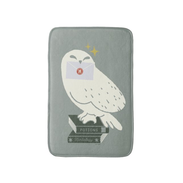 Tapis De Bain Hedwig With Letter Whimsical Drawing (Devant (Vertical))