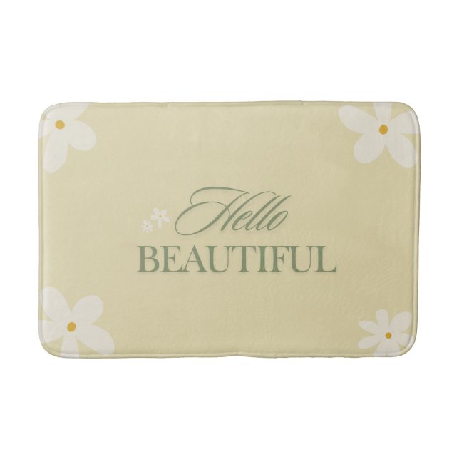 Tapis De Bain Hello Beautiful Bath Mat (Devant)