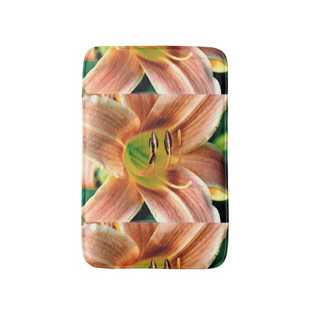 Tapis De Bain Hémérocalle Macro (Devant (Vertical))
