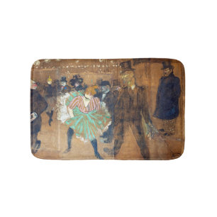 Tapis De Bain Henri de Toulouse-Lautrec - Danse au Rouge