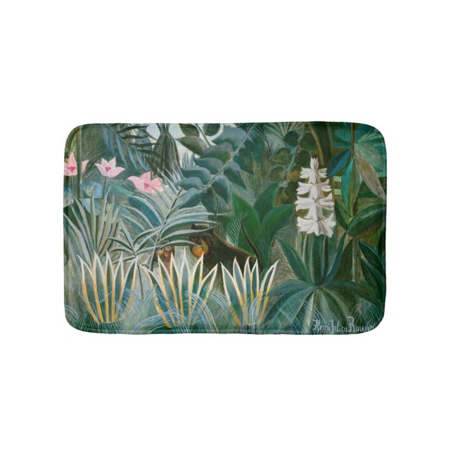 Tapis De Bain Henri Rousseau - La jungle équatoriale (Devant)