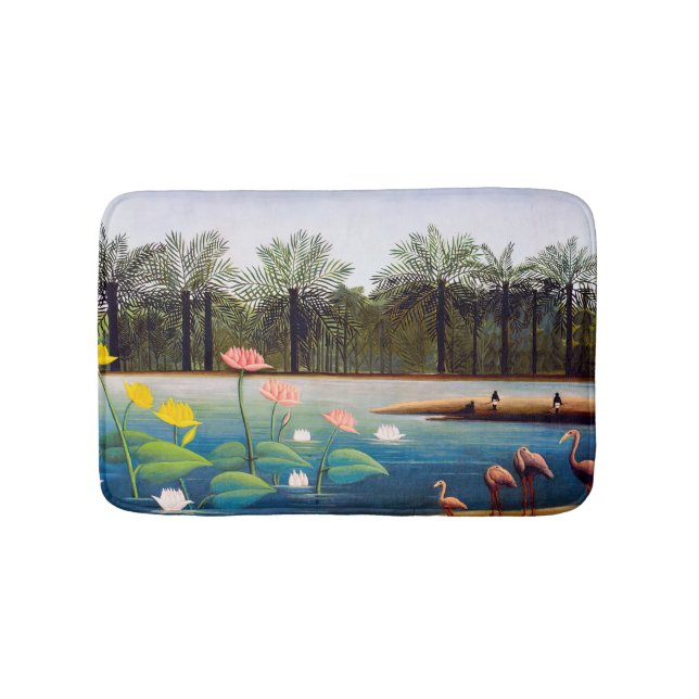 Tapis De Bain Henri Rousseau - Les Flamants roses (Devant)