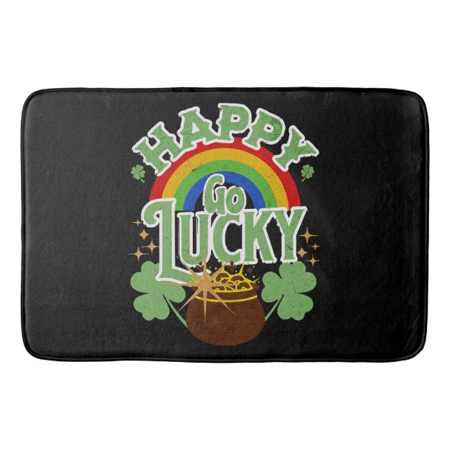 Tapis De Bain Heureux Go Lucky (Devant)
