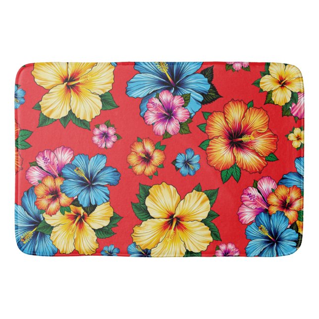 Tapis De Bain Hibiscus tropical (Devant)