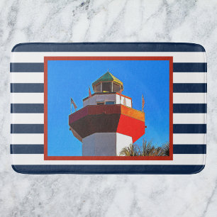 Tapis De Bain Hilton Head Island Harbour Town Lighthouse