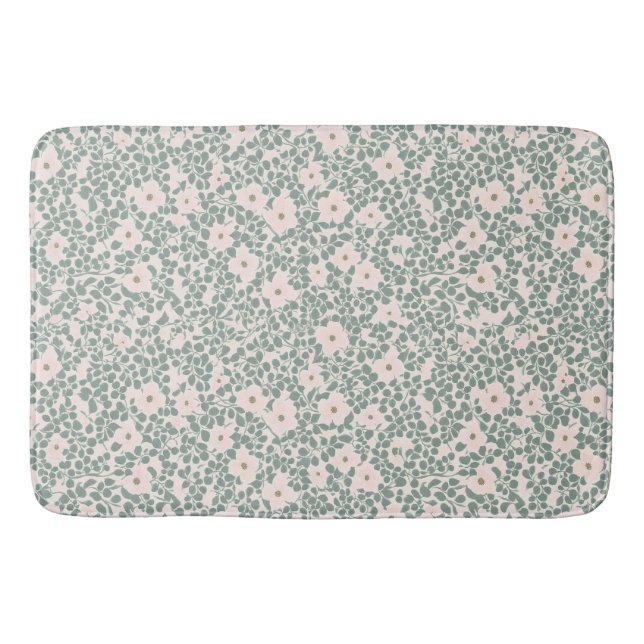 Tapis De Bain Hippie Boho Floral (Devant)