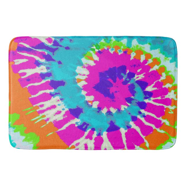 Tapis De Bain holiES - Power Spiral Batik Style (Devant)