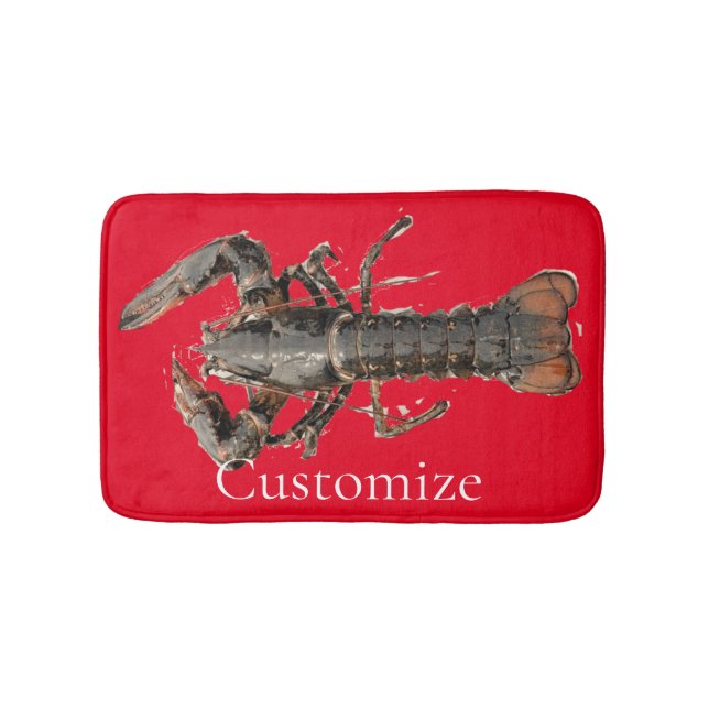 Tapis De Bain Homard frais du Maine Thunder_Cove (Devant)