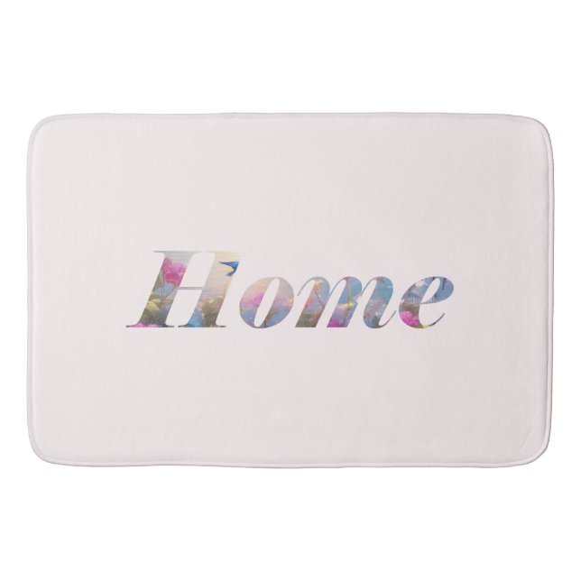 Tapis De Bain Home. (Devant)