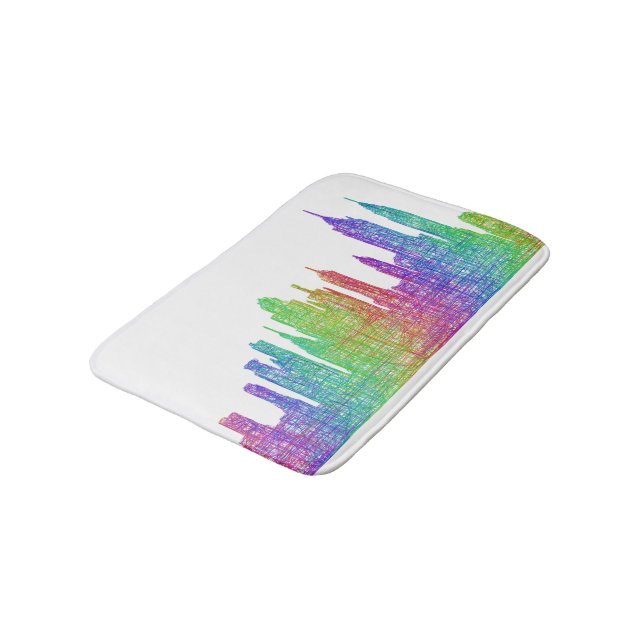 Tapis De Bain Horizon de New York (Angle)