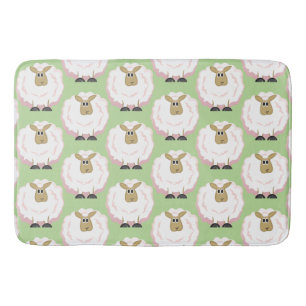Tapis De Bain Horloge à mouton