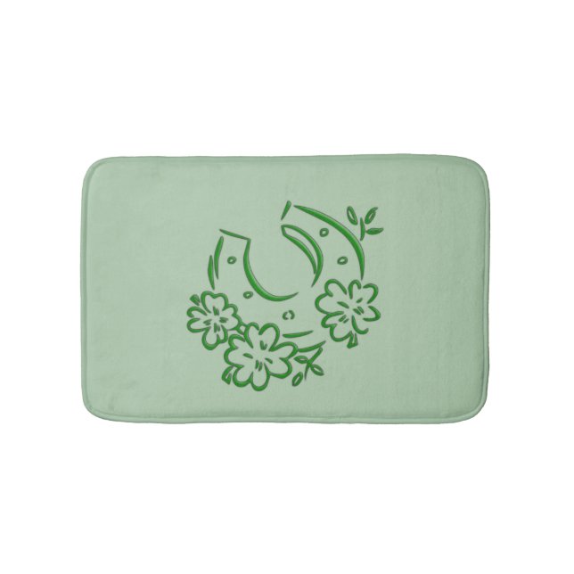 Tapis De Bain Horseshoe irlandais (Devant)
