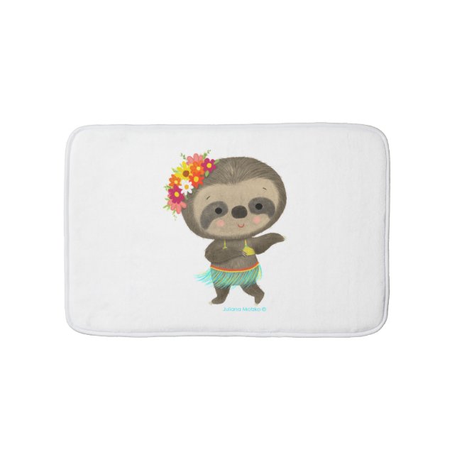 Tapis De Bain Hula dansante de Sloth (Devant)