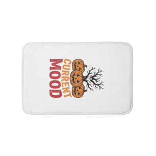 Tapis De Bain Humeur actuelle Halloween Citrouille Conception de