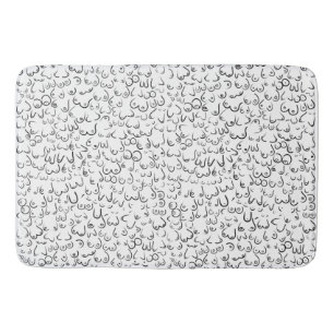 Tapis De Bain humour drôle motif