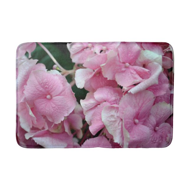Tapis De Bain Hydrangée rose (Devant)