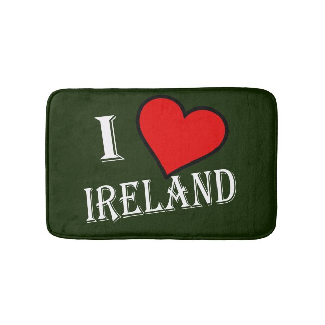Tapis De Bain I Heart Ireland wt bmcnt (Devant)