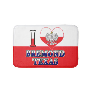 Tapis De Bain I Heart Love Bremond Texas